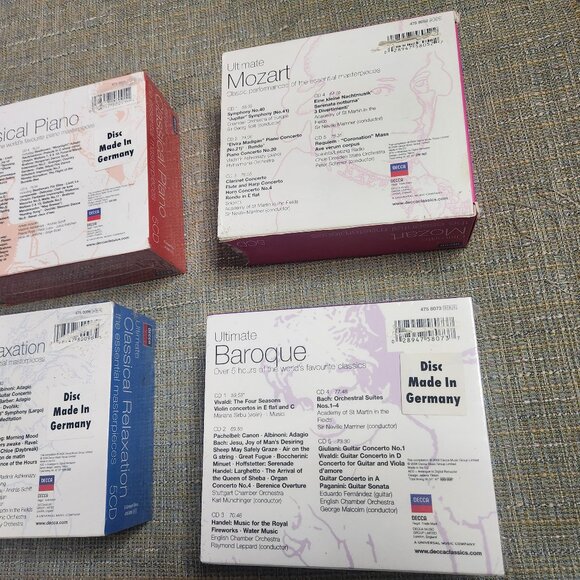 DECCA Ultimate Classical Music 6 LOT CD Set 5 CDS Rachmaninov Piano Opera - Picture 8 of 8